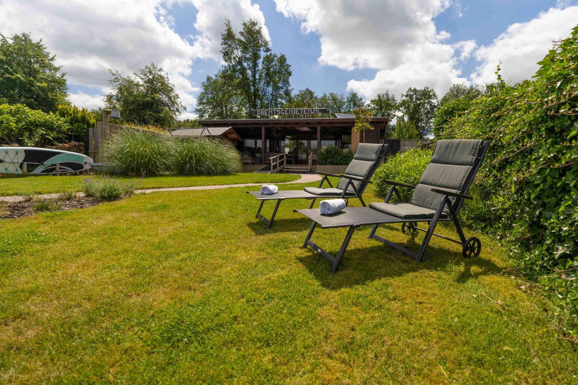 Drents Genieten - Lavendelheide Met Uitzicht Op Het Water Chalet *